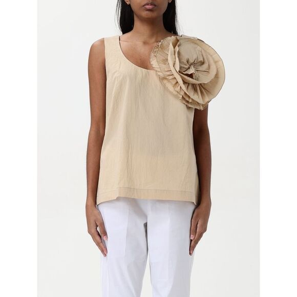 Hanita Top Woman Beige - Picture 1 of 3
